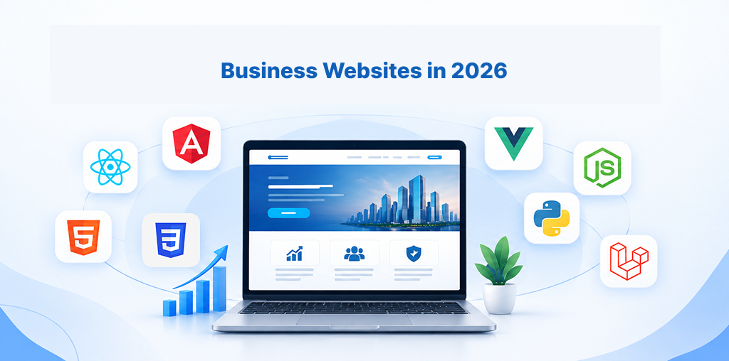 Best Web Development Technologies for Business Websites in 2026