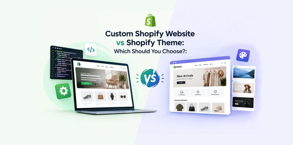 Custom Shopify Website vs Shopify Theme: Which Should You Choose?